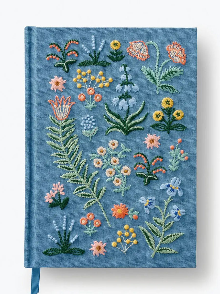 Rifle Paper Co. floral embroidered journal