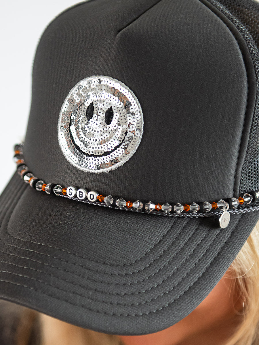 "Go Big Orange" Crystal Hat Strand