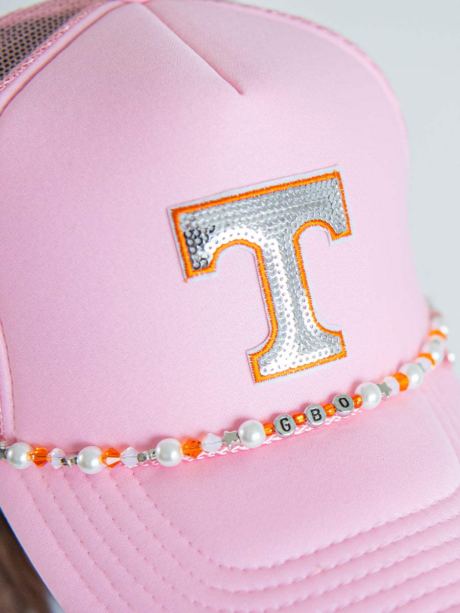 "GBO" Stars and Pearls Hat Strand