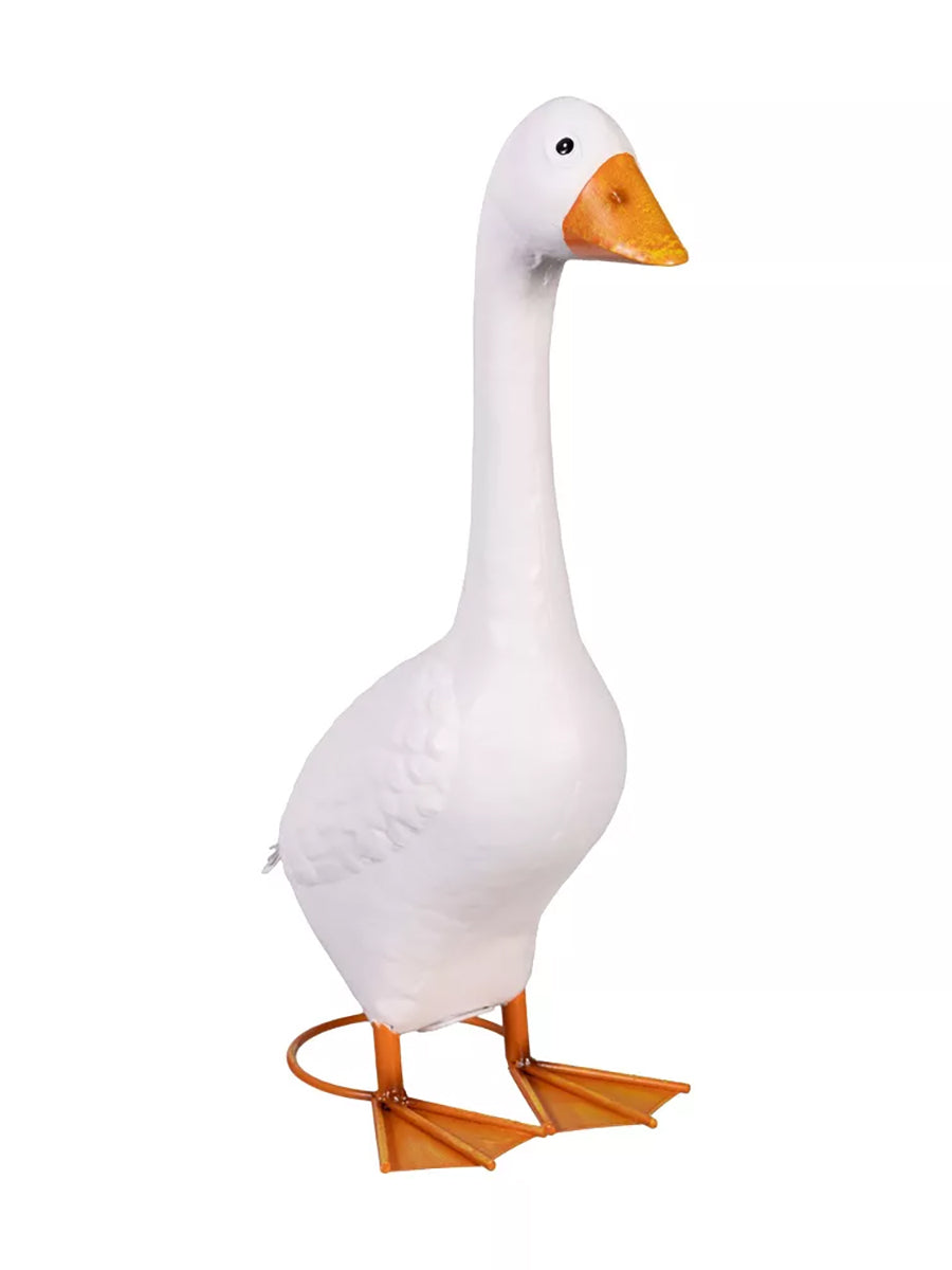 Giddy the Goose Statue, Metal