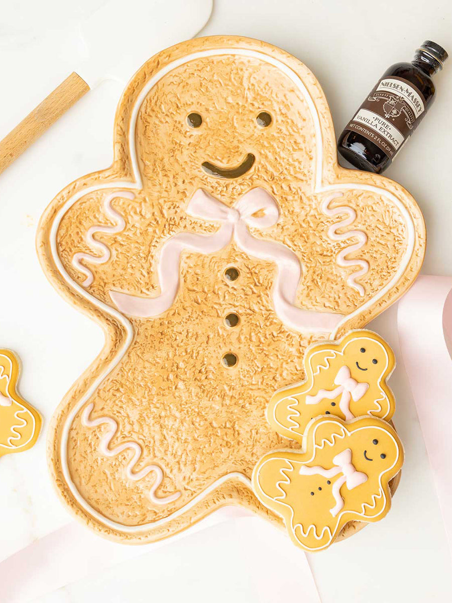 Gingerbread Man Platter
