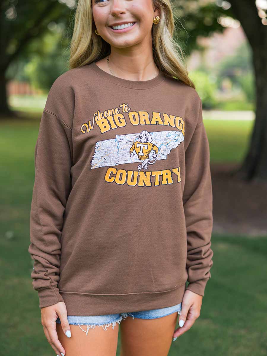 "Big Orange Country" Crew Sweatshirt