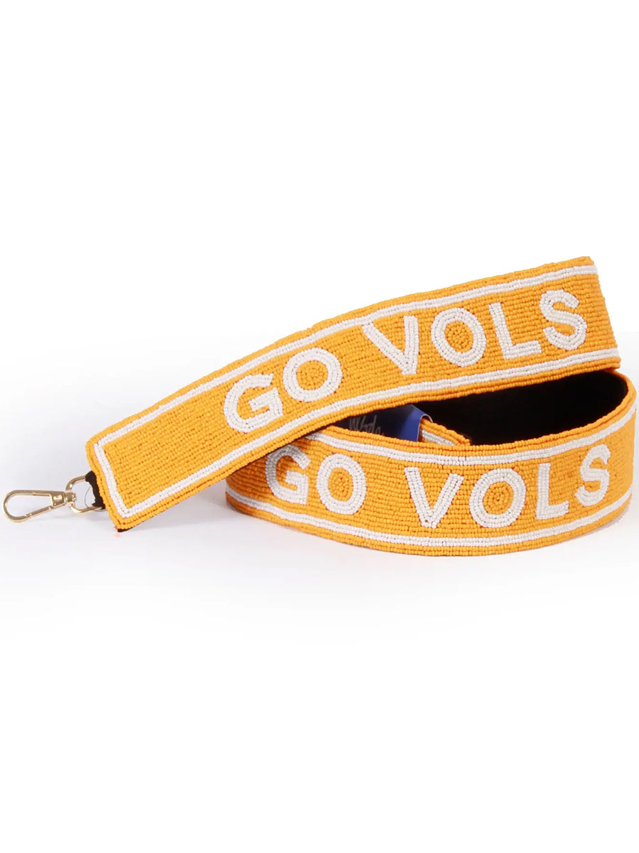 GO VOLS Beaded Purse Strap