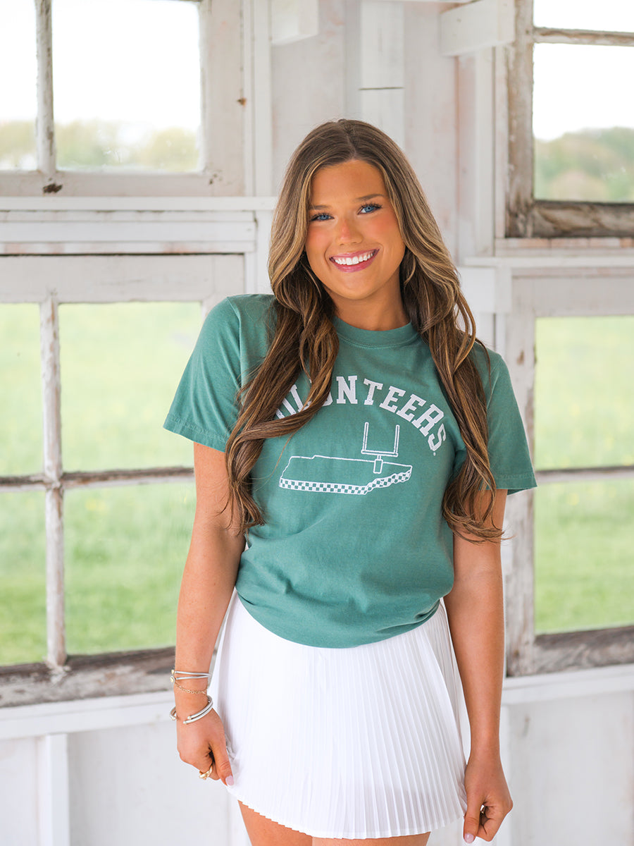 Teal Green Volunteers Shirt