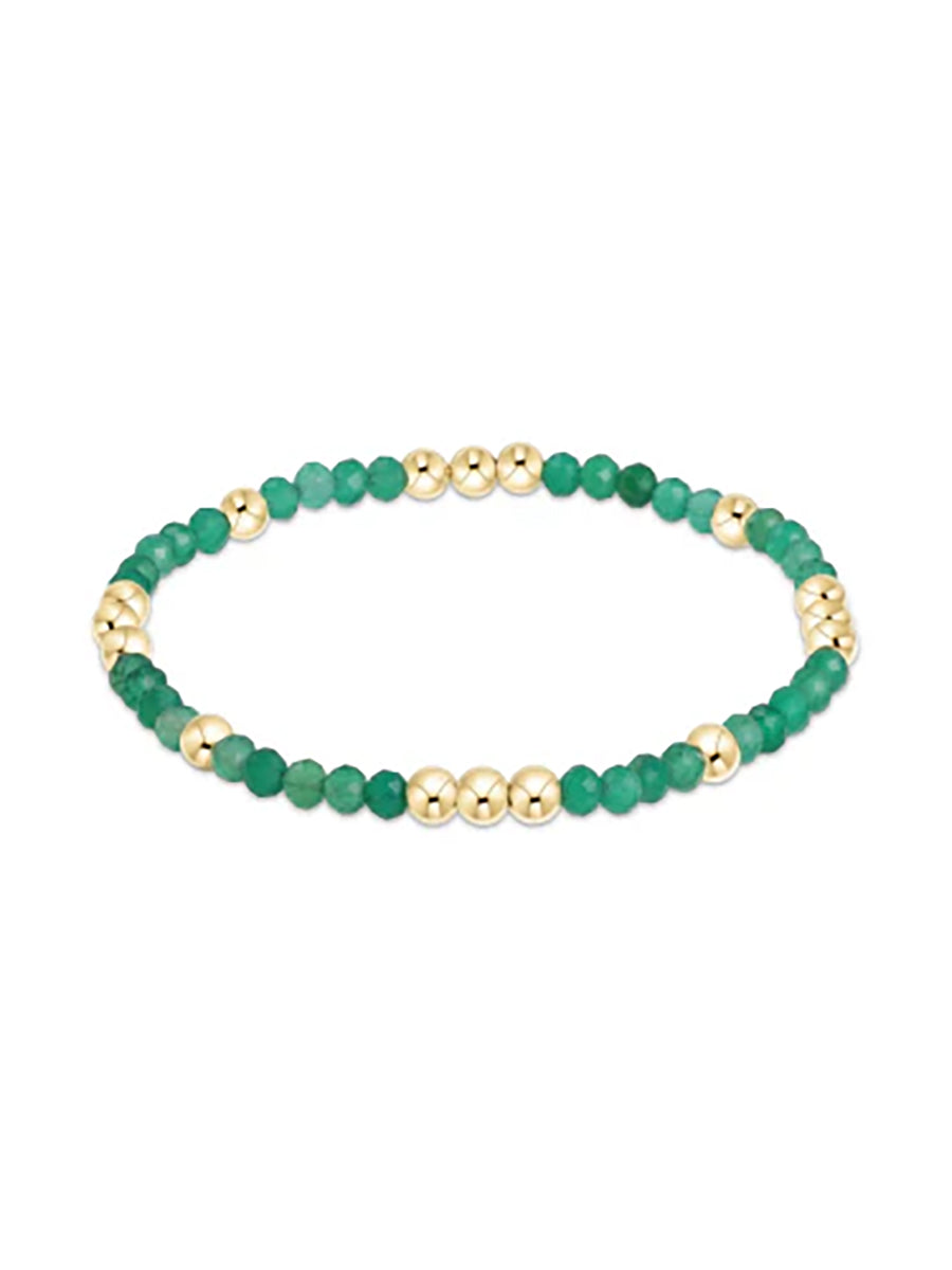 Worthy Pattern 3mm Gemstone Bracelet (7 Colors)