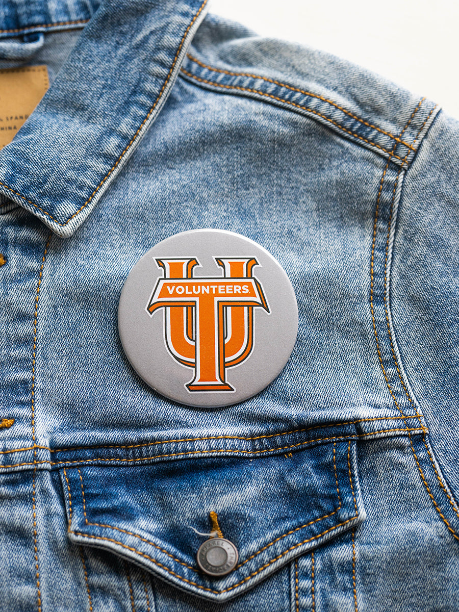 Grey UT 3" Button
