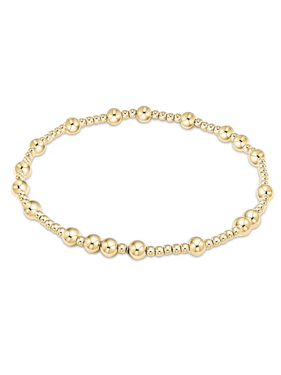 egirl Hope Unwritten 4mm Gold Bead Bracelet