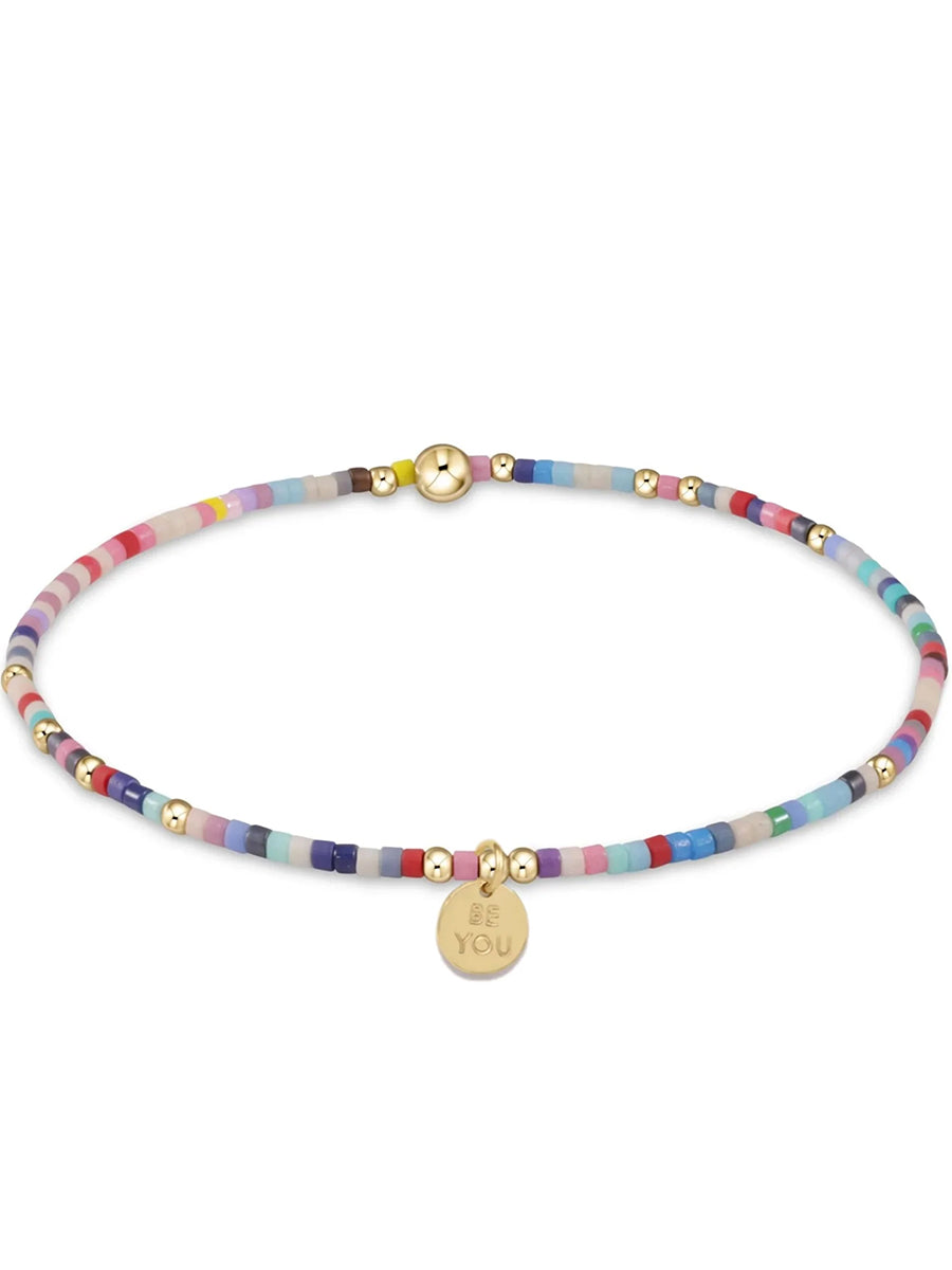 Be You Colorful Beaded Bracelet