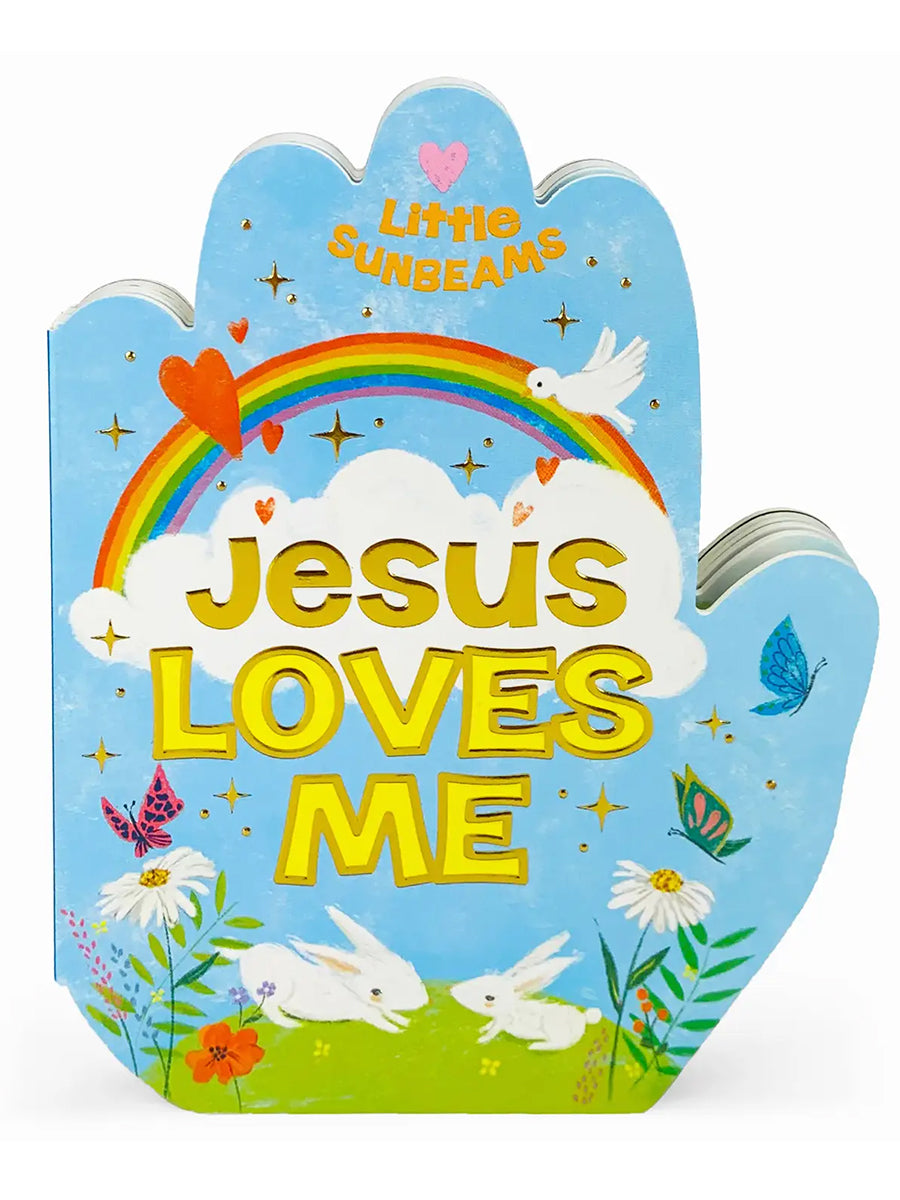 Jesus Loves Me Praying Hands Board Book