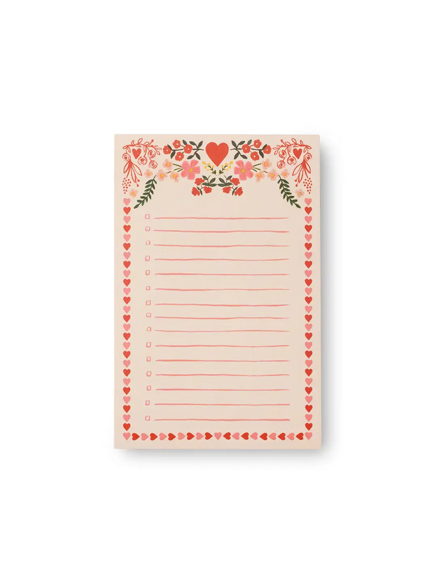 Rifle Paper Valentines Notepad