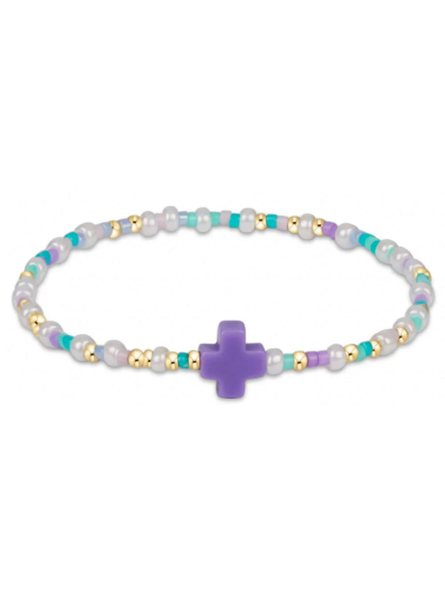 egirl Hope Unwritten Signature Cross Bracelet (25 Colors)