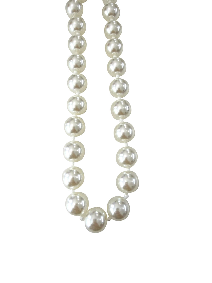 Chunky Pearl Beaded Necklace