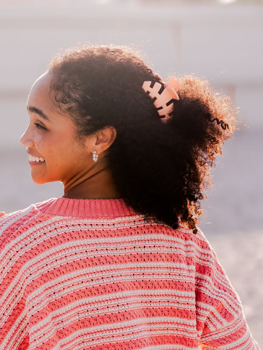 Teleties Peach Fuzz Classic Hair Clip (4 Sizes)