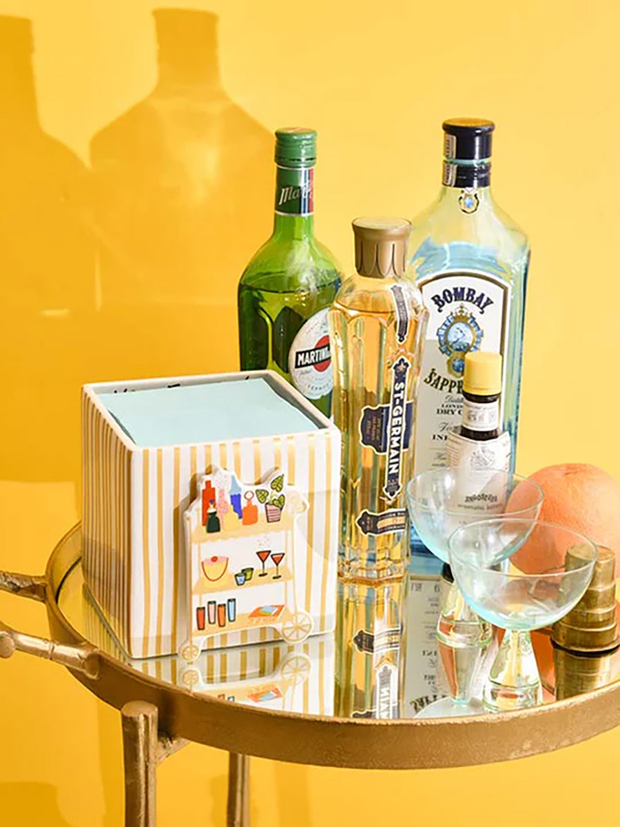 Sip Sip Hooray Bar Cart Attachment