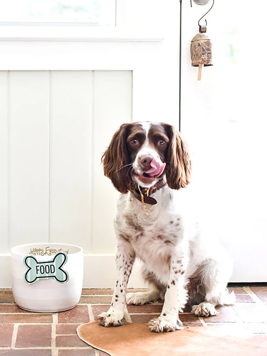 Dog Bowl Bone Attachment by Happy Everything!