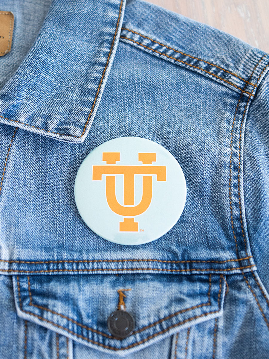 3" Orange UT Interlocking Logo Button (3 Colors)