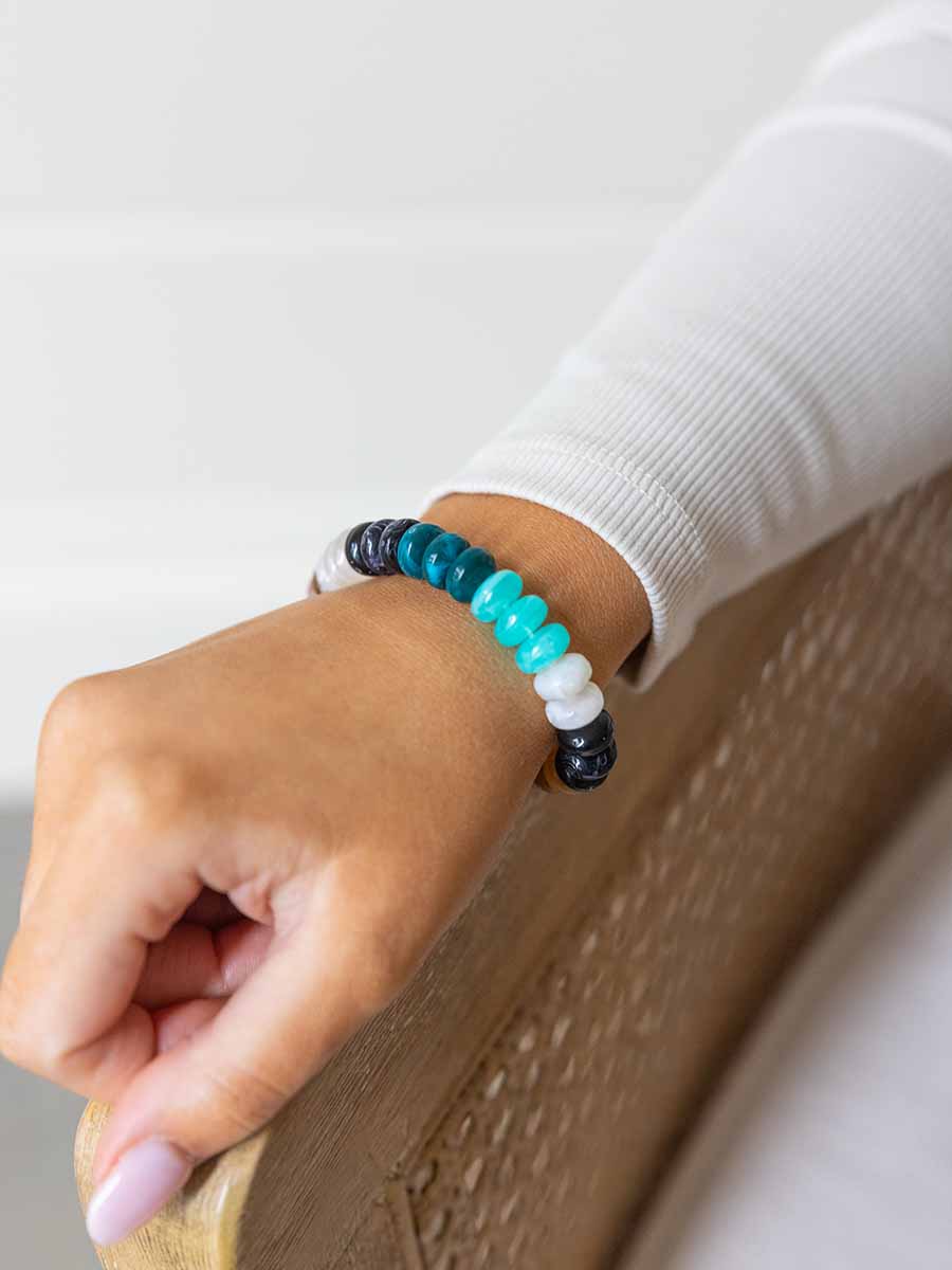 Knotted Stone Bead Bracelet (5 Colors) **Doorbuster**