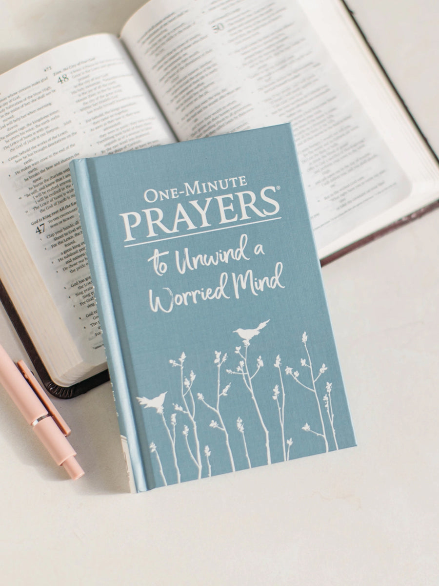 One-Minute Prayers To Unwind A Worried Mind Book
