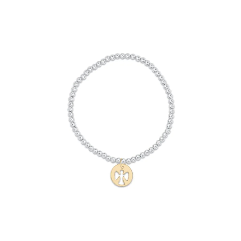 Classic Sterling Mixed Metal Charm Bracelet (3 Styles)