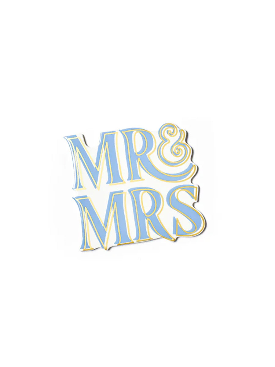 Blue Mr. and Mrs. Attachment