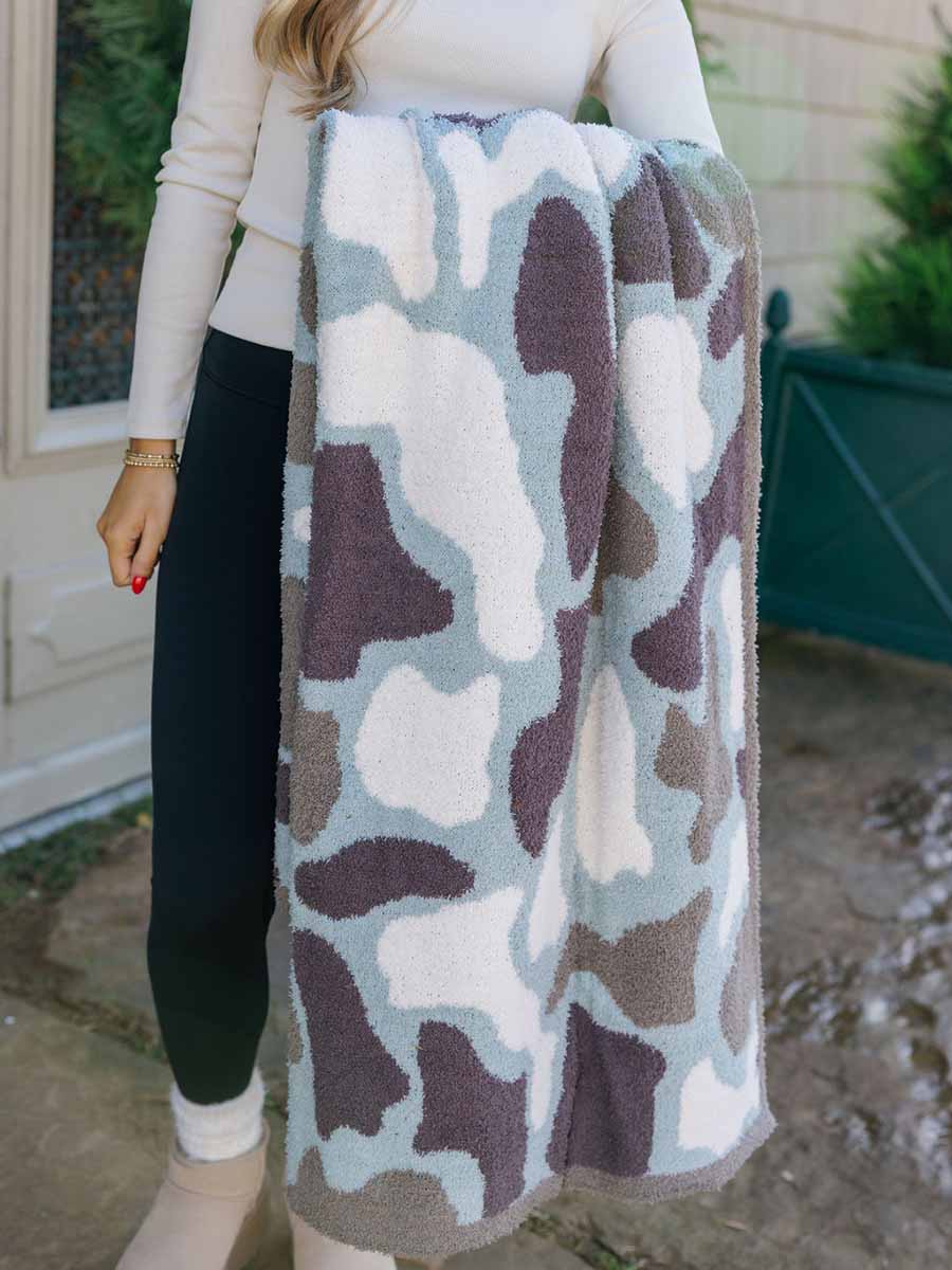 Camo Throw Blanket (2 Colors) **Doorbusters**