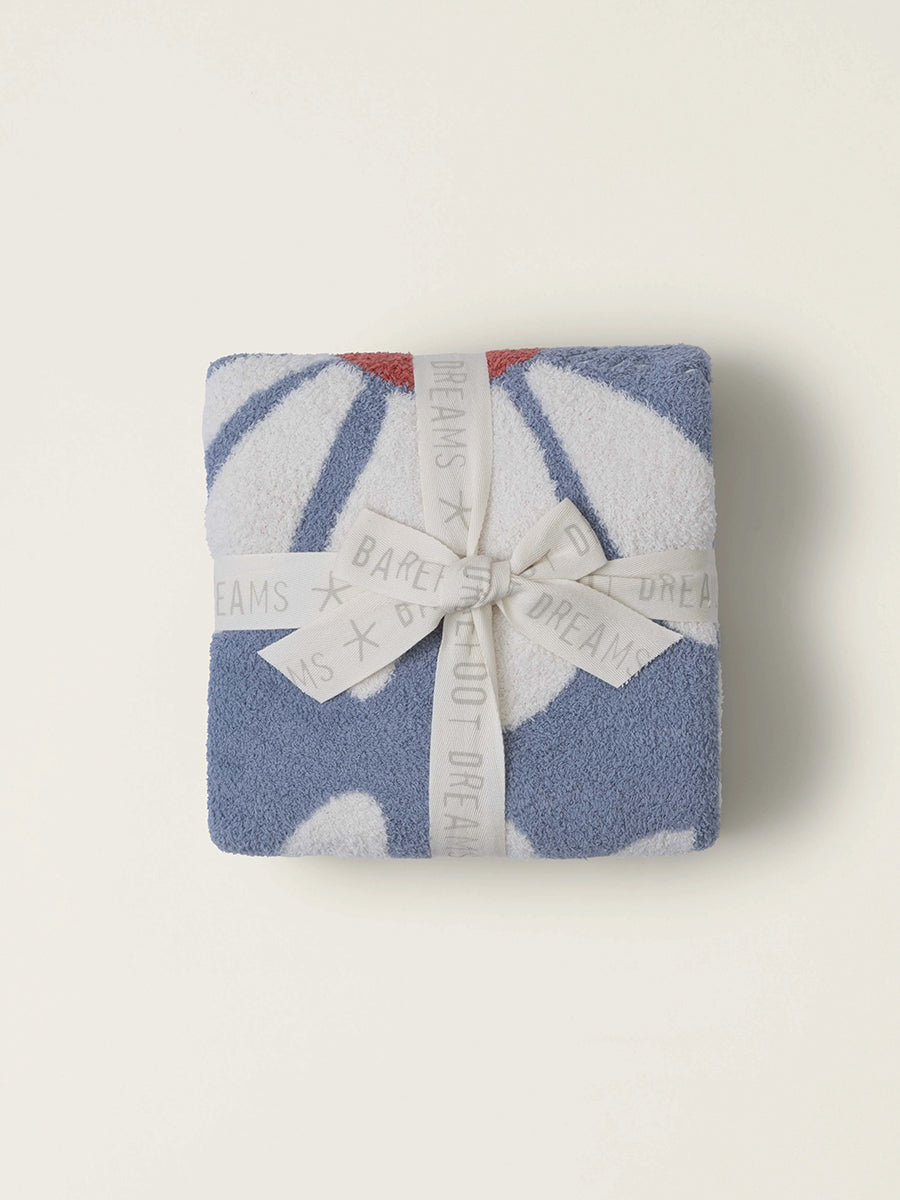 CozyChic® Daisy Stroller Blanket, Ocean Air Multi
