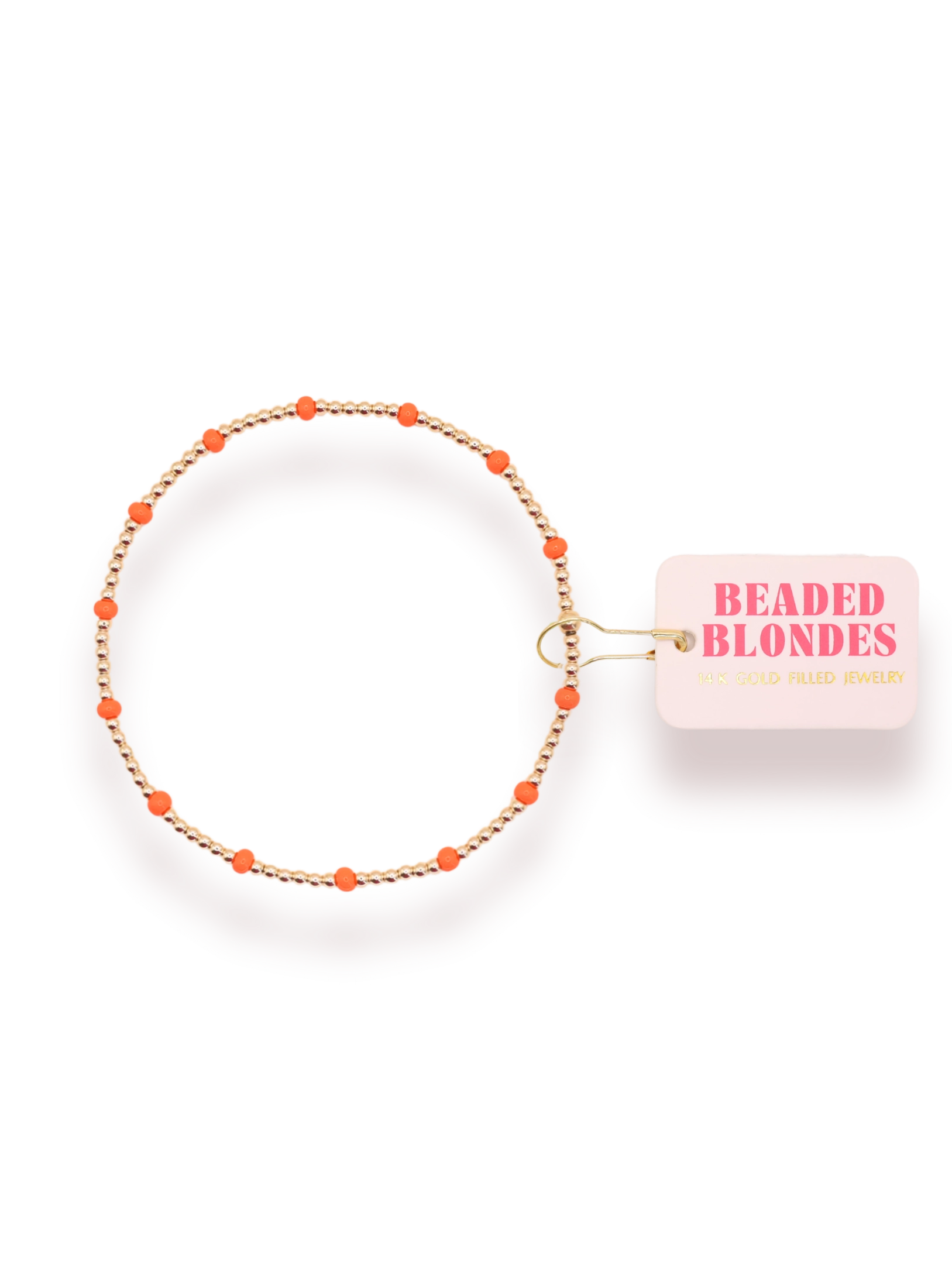 Orange Dainty Poppi Bracelet
