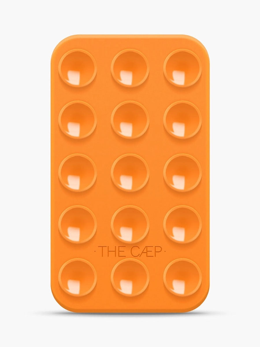 Orange Hands-Free Phone Grip