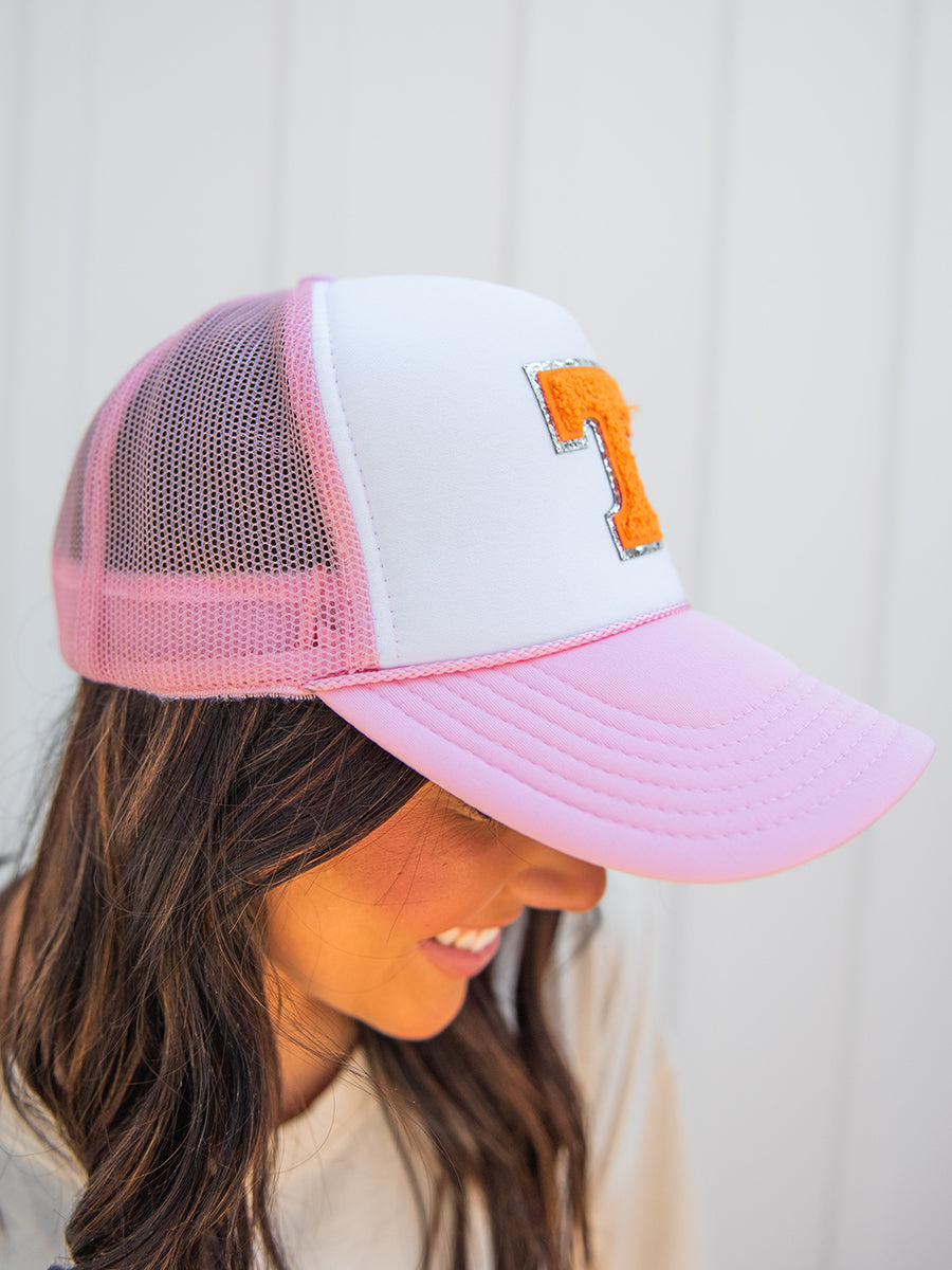 Pink Cap with Power T Patch
