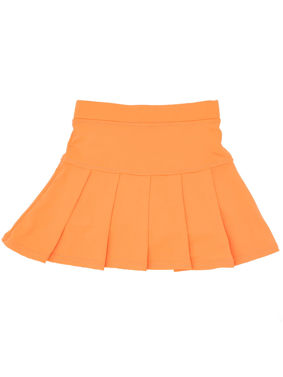 Girls Orange Tennis Skort/Skirt