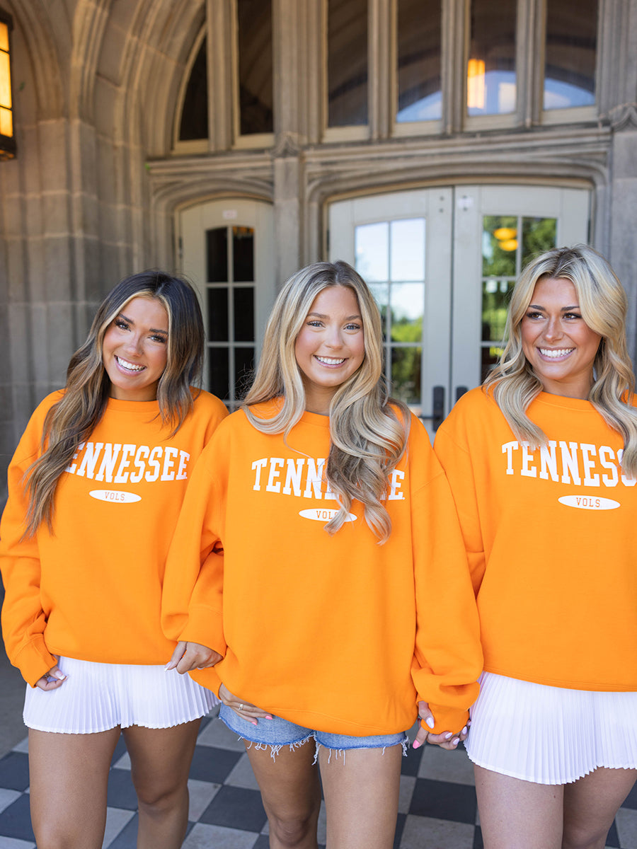 Orange and White Tennessee VOLS Sweatshirt