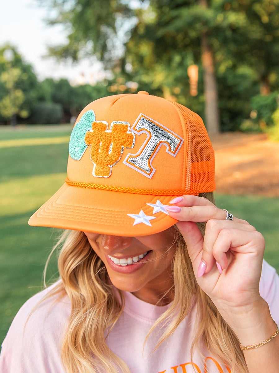 Love UT Orange Custom Trucker Hat
