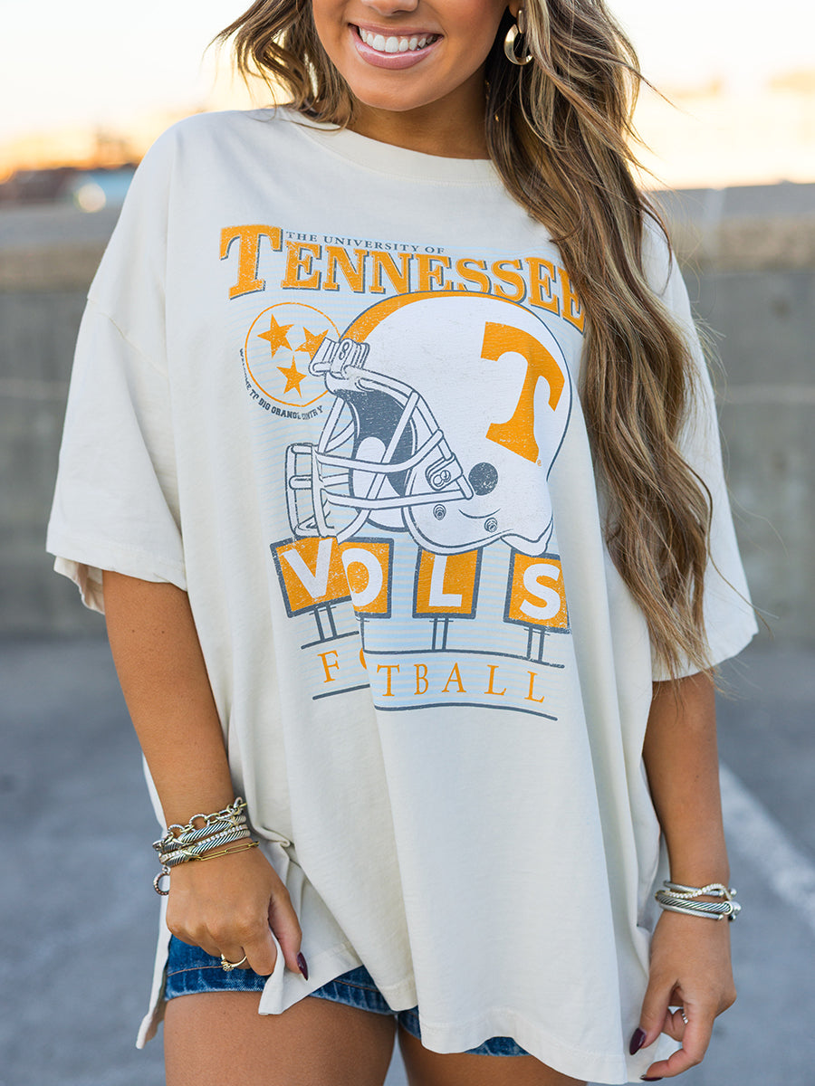 Tennessee Helmet VOLS Football Tee