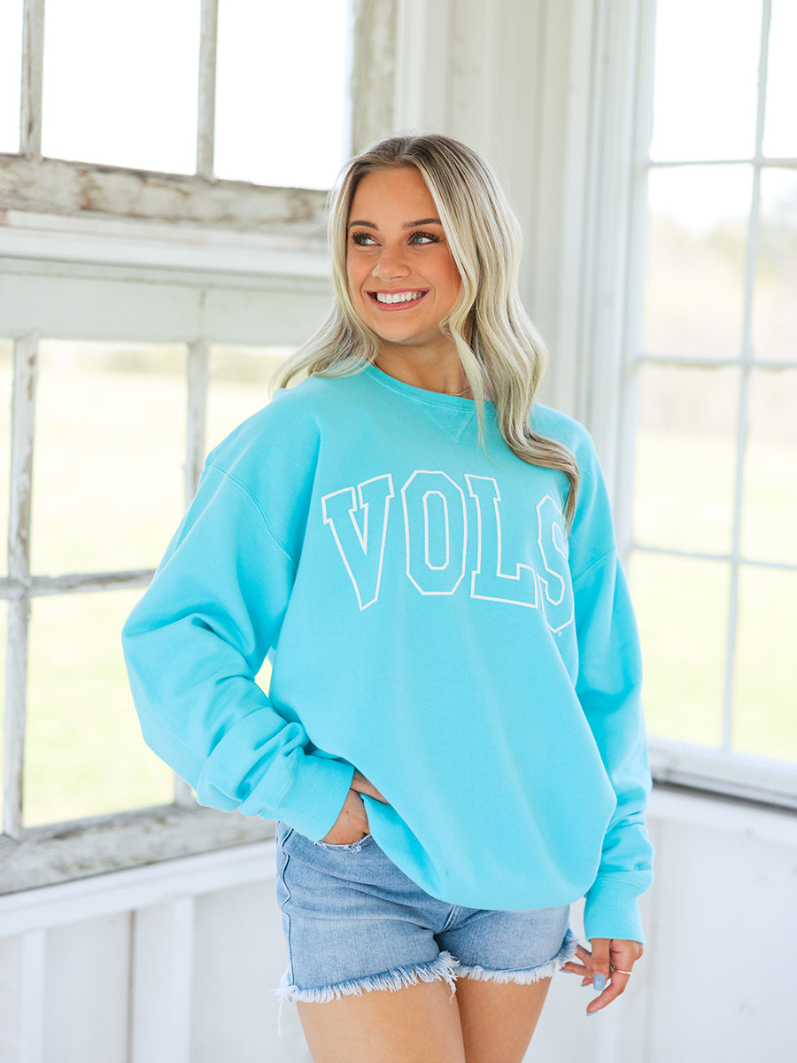 Turquoise VOLS Sweatshirt