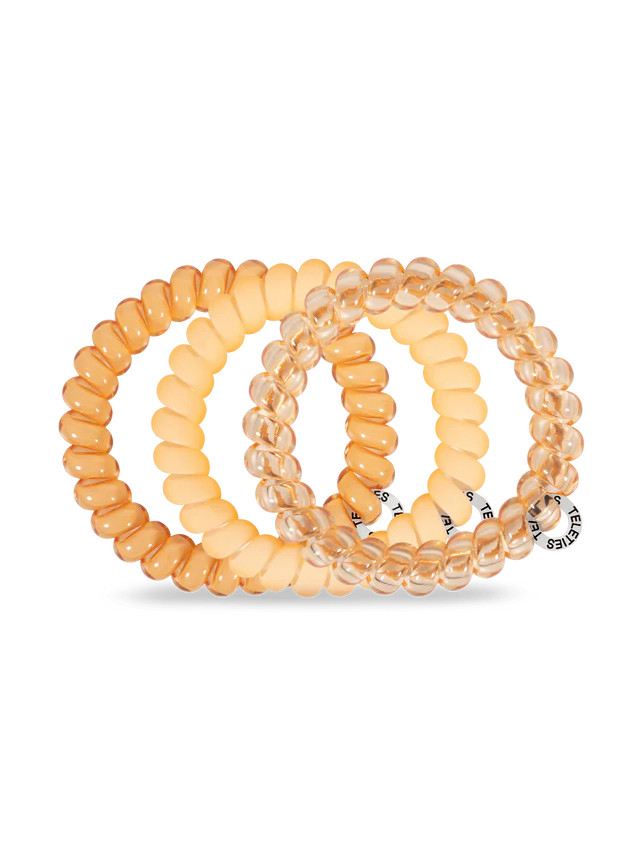 Peach Fuzz Teleties (2 Sizes)