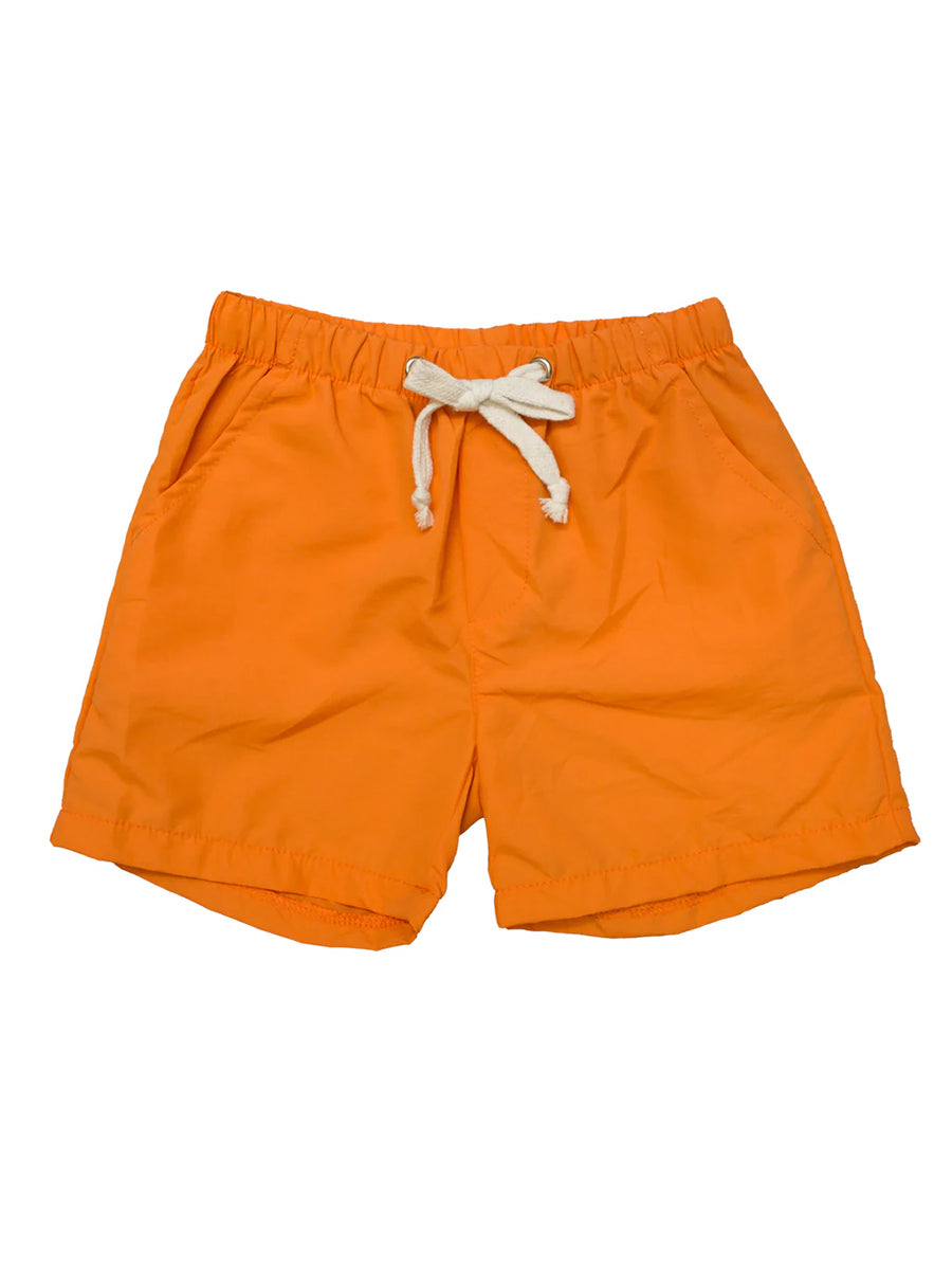 Boys Orange Phoenix Shorts