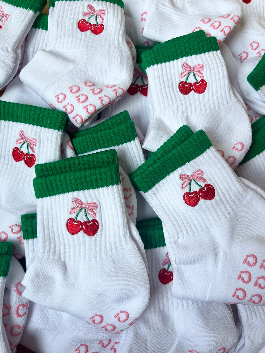 Cherries Ankle Socks