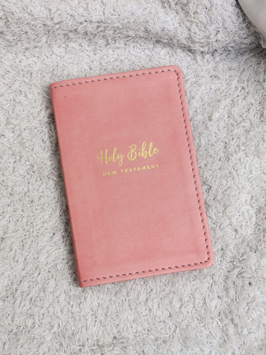 Tiny Testament Bible, Pink
