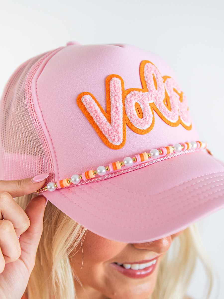 Sherbert Sunset Hat Strand