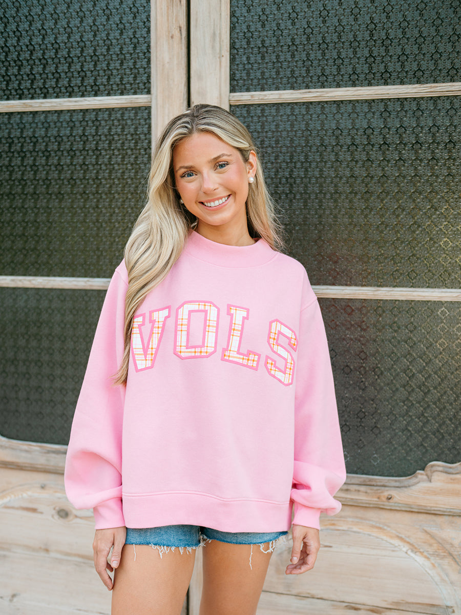 Light Pink VOLS Sweatshirt