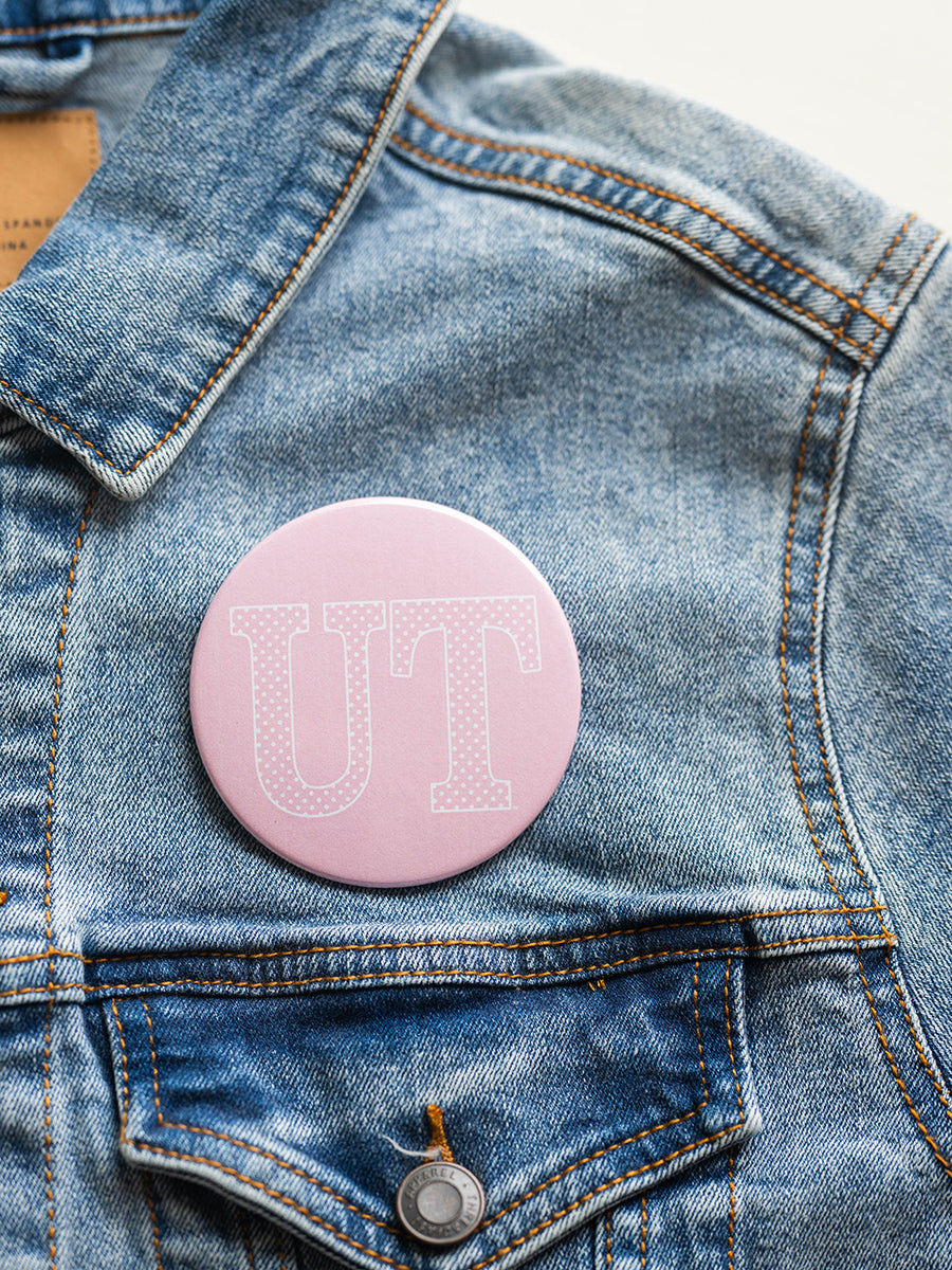 Light Pink UT Button