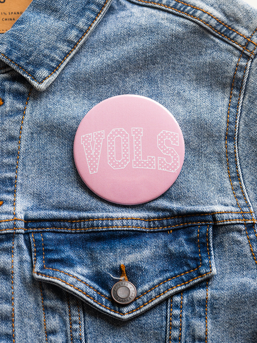Pink VOLS Button