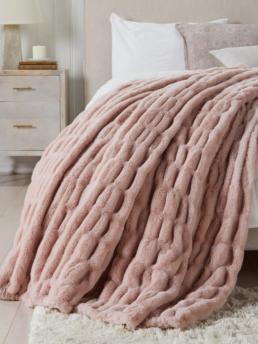 Luxurious Ruched Throw Blanket (5 Colors) **Doorbuster**