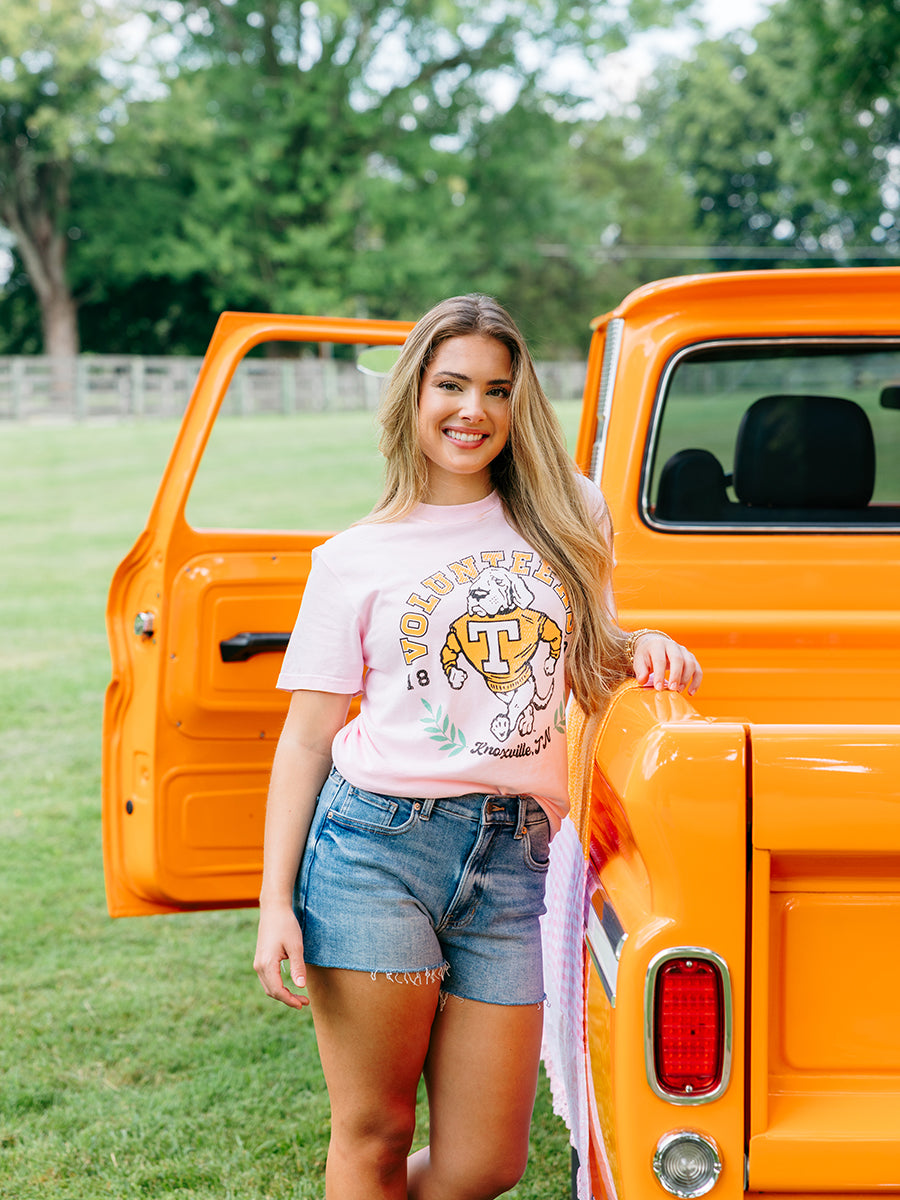 Volunteers Smokey Strut Light Pink T-Shirt