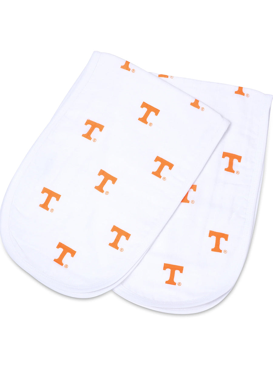 Tennessee Volunteers Power T Burp Cloths