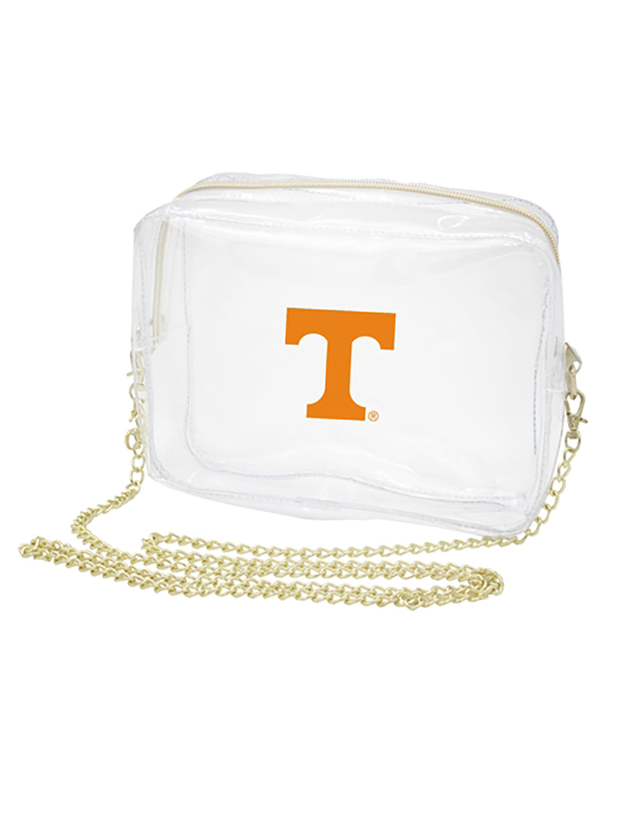 "Power T" Clear Crossbody Purse