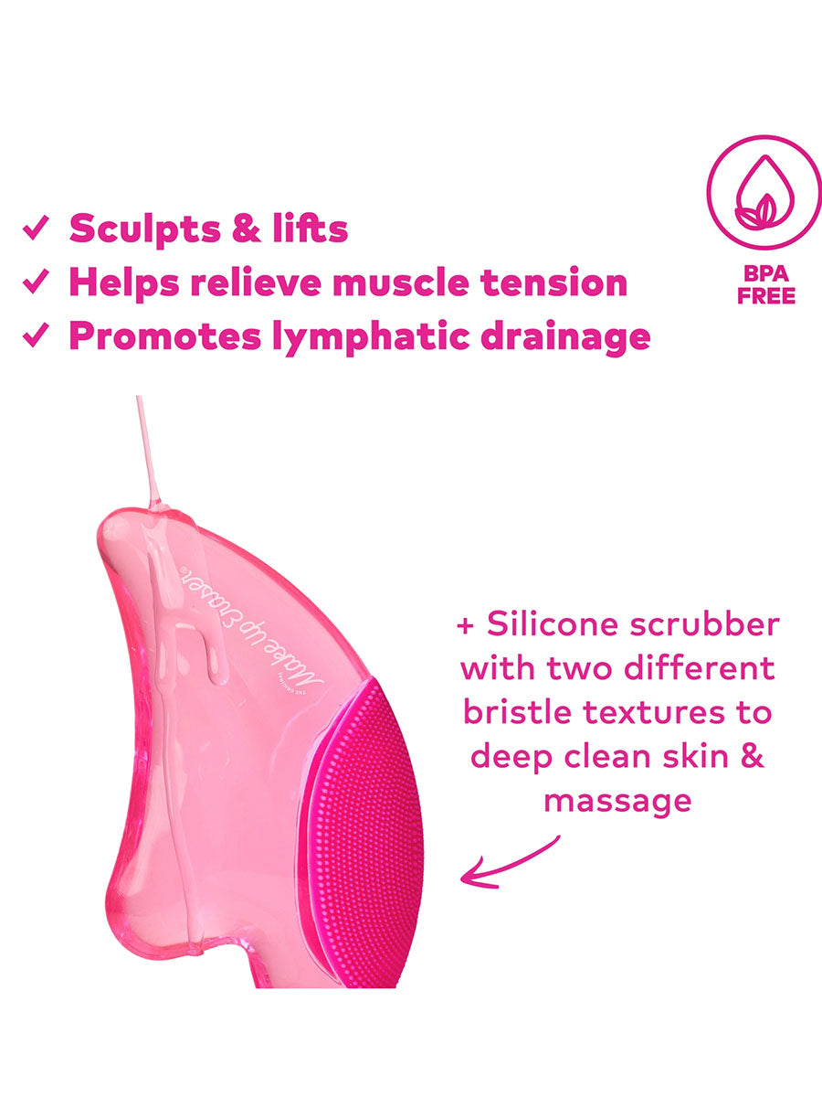 Silicone facial massager