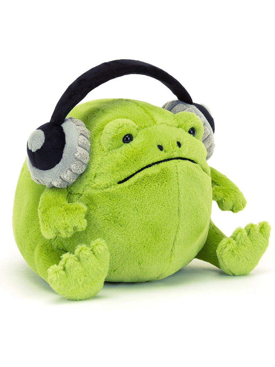 Jellycat Ricky Rain Frog w/ Headphones