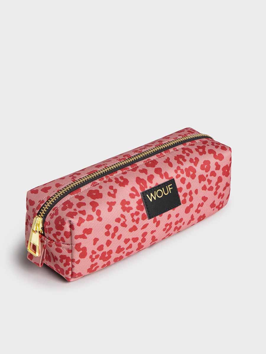 Cheetah Print Zip Pencil Case