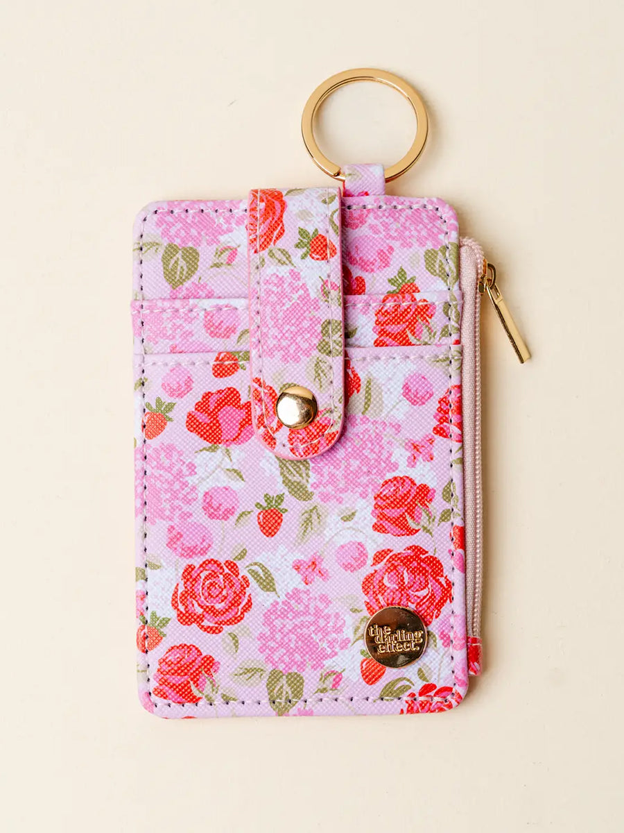 Patterned Keychain Wallet (3 Styles)
